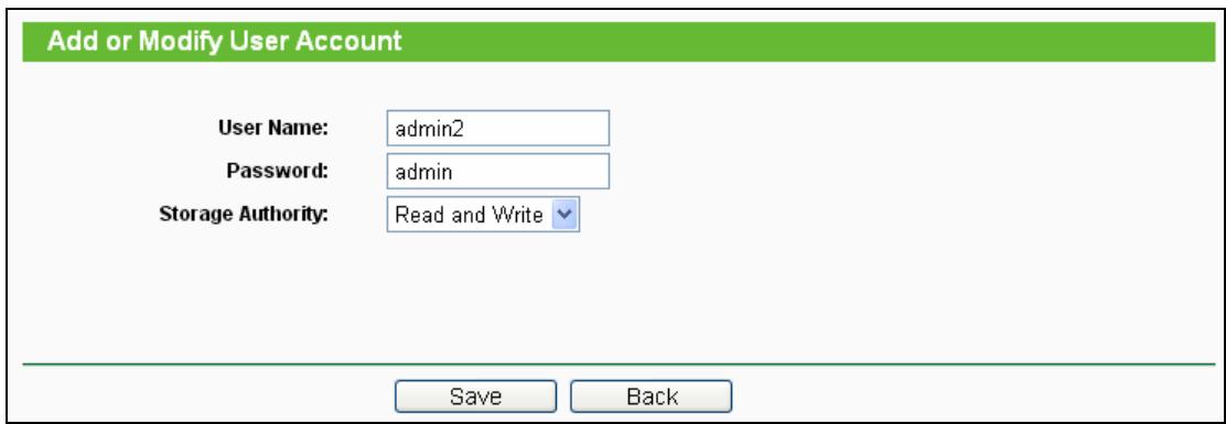 TP-LINK TL-WR710N - To add a new user account, please follow the steps below: - 1