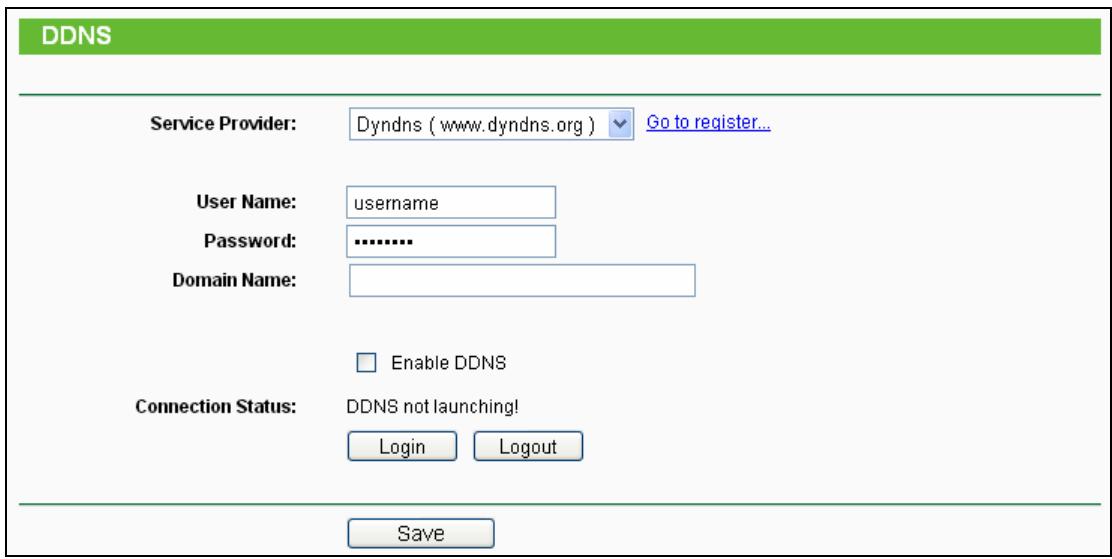 TP-LINK TL-WR710N - Dyndns org DDNS - 1