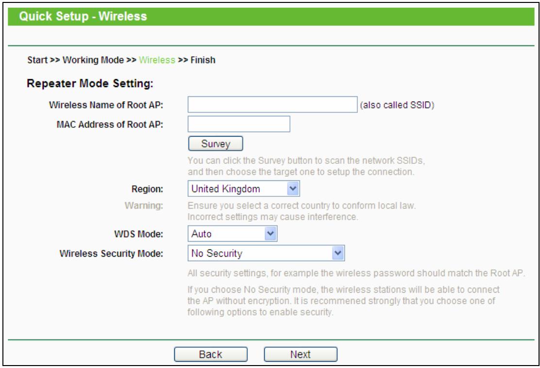 TP-LINK TL-WR710N - Repeater Mode - 1