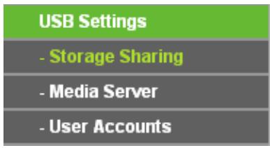 TP-LINK TL-WR710N - USB Settings - 1