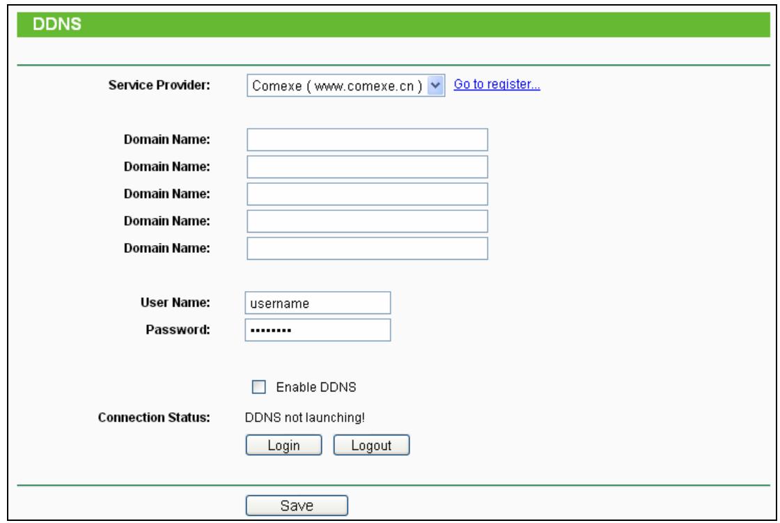 TP-LINK TL-WR710N - Comexe.cn DDNS - 1