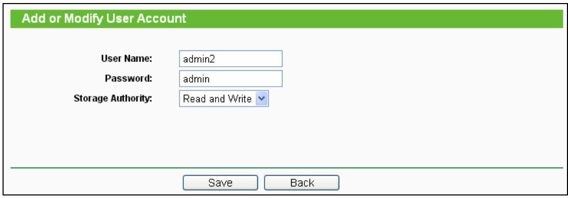 TP-LINK TL-WR710N - To add a new user account, please follow the steps below: - 1