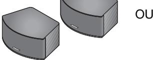 BOSER CINEMATE GS SILVER - Connexion des enceintes au module Acoustimass® - 2