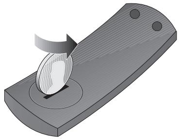 BOSER CINEMATE GS SILVER - Remplacement de la pile de la télécommande du CineMate® série II - 1