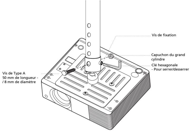 ACER X111 - Installation au plafond - 7