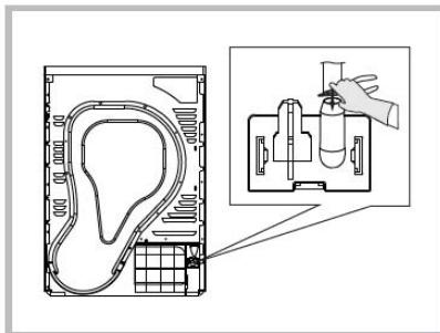 PROLINE HP80 - Installation du tuyau d'évacuation (pour évacuation directement l'eau de condensation) - 1
