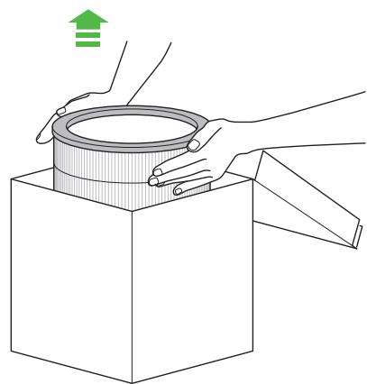 DYSON Pure Cool Link TP02 - Remplacement de l'unité de filtrage - 6