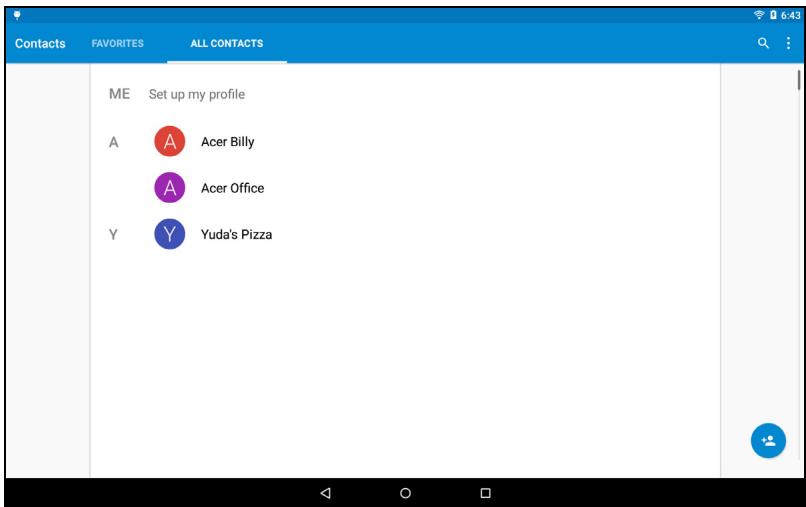 ACER A3-A30-197H - GÉRER LES PERSONNES ET LES CONTACTS - 1