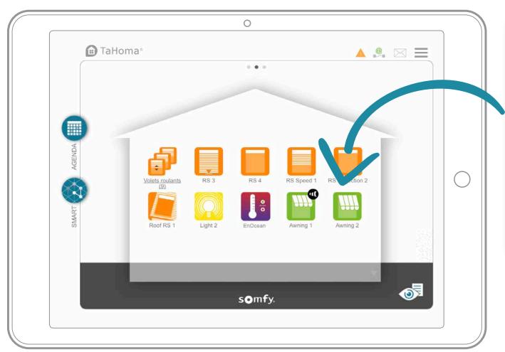 SOMFY BOX MAISON TAHOMA - Les piloter en temps réel : - 1