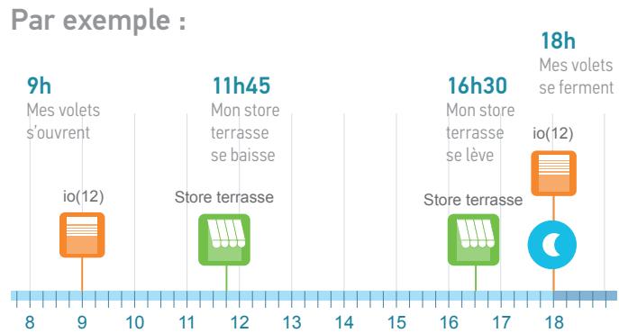 SOMFY BOX MAISON TAHOMA - Fonctions avancées : agenda (1/2) - 5