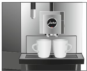 DARTY JURAEXPRESSO BROYEURX8 PLATINUM - Préparation de deux spécialités de café - 1