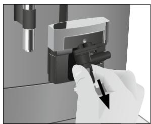 DARTY JURAEXPRESSO BROYEURX8 PLATINUM - Démontage et rinçage de l'écoulement combiné - 3