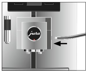 DARTY JURAEXPRESSO BROYEURX8 PLATINUM - Raccordement du lait - 1