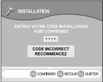 SAGEM ITD 59N WL - 5-1 PREPARATION / CODE D'INSTALLATION - 3