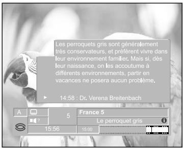 SAGEM ITD 59N WL - 7-3 INFORMATIONS DETAILLEES SUR LES PROGRAMMES - 2