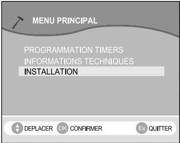 SAGEM ITD 59N WL - 5-1 PREPARATION / CODE D'INSTALLATION - 1