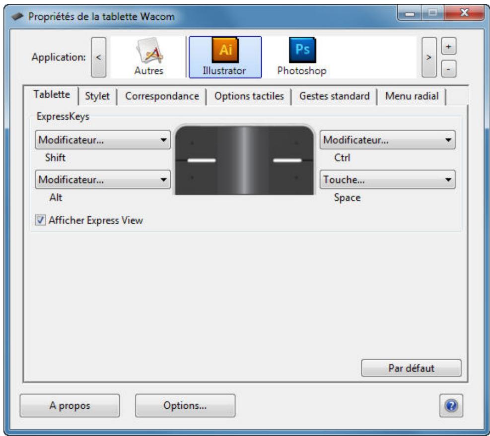 WACOM CTH-680S - PERSONNALISATION DE L'INTUOS - 1