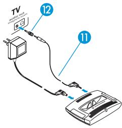 SENNHEISER CASQVSET55TV - A Raccarder I'emetreur via la prise casque - 1