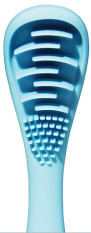 FOREO iSSA Mini Summer Sky - DEUX MATÉRIAUX : Silicone + PBT Polymère - 1