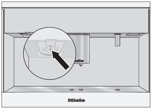 MIELE CVA6805 - Etape 3 : entretien du conduit de lait et nettoyage du conduit de lait dans la distribution centrale - 1