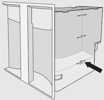 MIELE CVA6805 - Préparation de la solution de nettoyage - 1