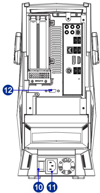 MSI AEGIS X3 VR7-010 - >Vue arrirè - 1