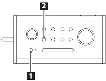 TEAC R5-BLACK - Passage en mode FM - 1