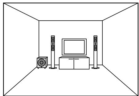 AUDIO PRO COL-BLAK DIAMOND - Subwoofer - 1