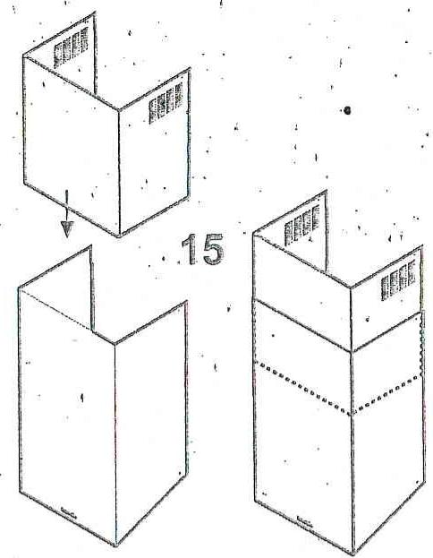 SCHOLTES HX 6 IX - Assembler le déflecteur (11): - 7