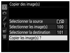 NIKON D810 - Sélectionnez un dossier de destination. - 3
