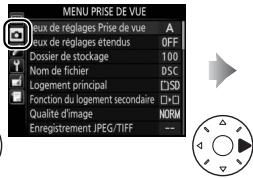 NIKON D810 - Menu Prise de vue : options de prise de vue - 4