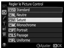 NIKON D810 - Sélection d'un Picture Control - 4