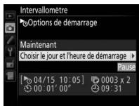NIKON D810 - Démarage à une heures précise - 1