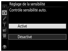 NIKON D810 - Sélectionnez Activé. - 1