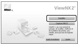 NIKON D810 - Demarrez l'installation. - 1