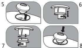 MOULINEX MK900100 - Nettoyage de I'appareil : - 2