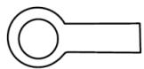 FAGOR FG957B - BOUTON DE RÉGLAGE D'UNITE DE POIDS (SOUS LE PÈSE-PERSONNE) - 1