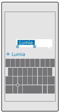 MICROSOFT Lumia 650 - Ajouter un nouveau mot dans le dictionnaire - 1