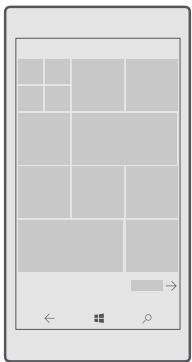 MICROSOFT Lumia 650 - Explorer vos volets, applications et paramètres - 1