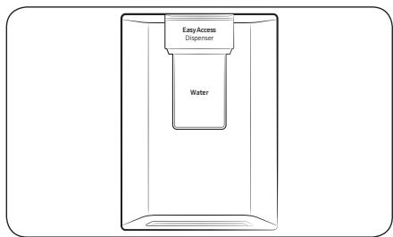 SAMSUNG RT31CG5624S9 - Distributeur d'eau (modèlees applicables uniquement) - 4