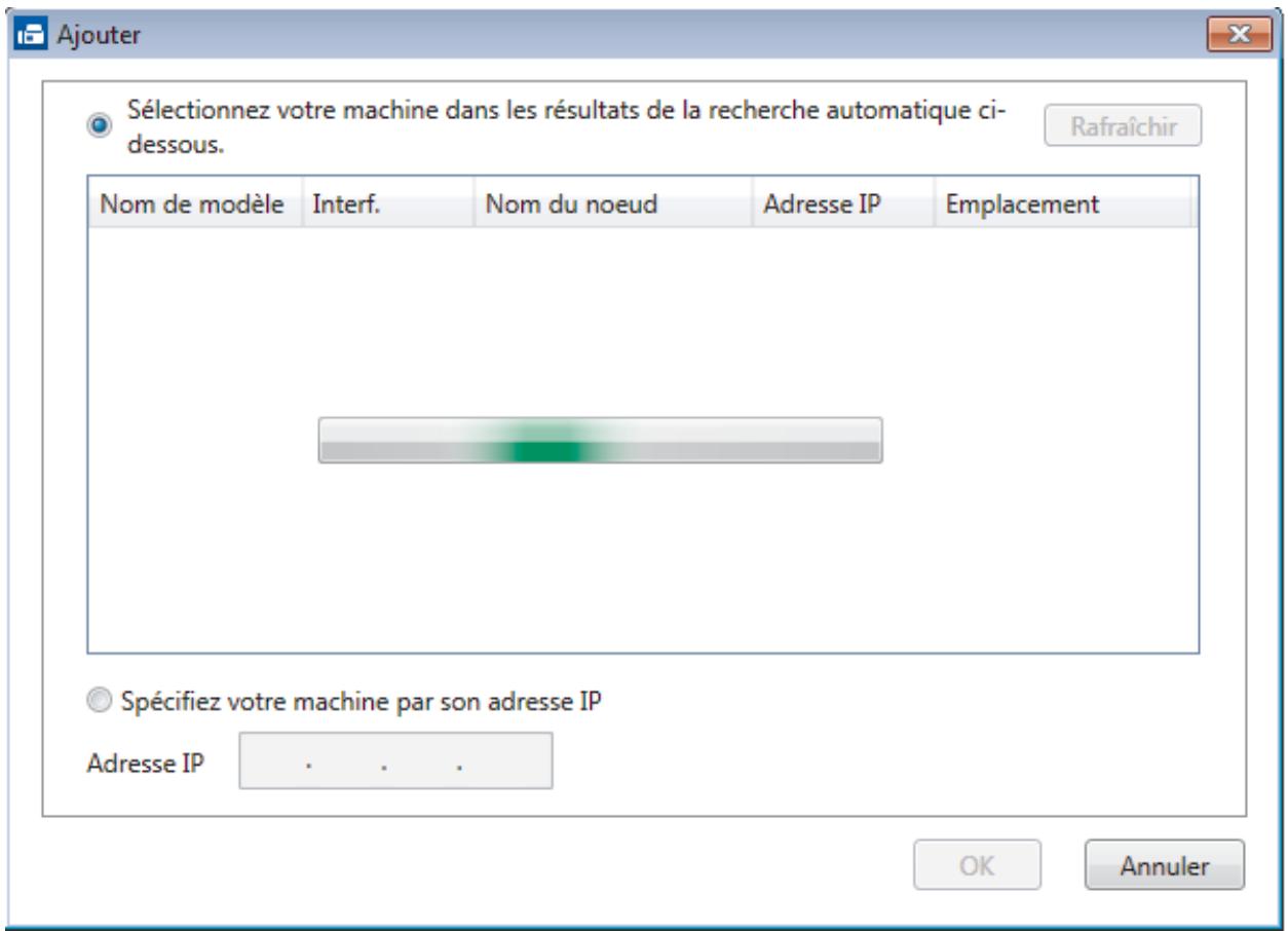 BROTHER MFC-L2710DW - Ajouter votre apparéil Brother à la réception PC-FAX (Windows®) - 2