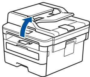 BROTHER MFC-L2710DW - Charger et imprimer du papier ordinaire, du papier épais, du papier recyclé et du papier de qualité supérieure à partir de la fente d'alimentation manuelle - 6