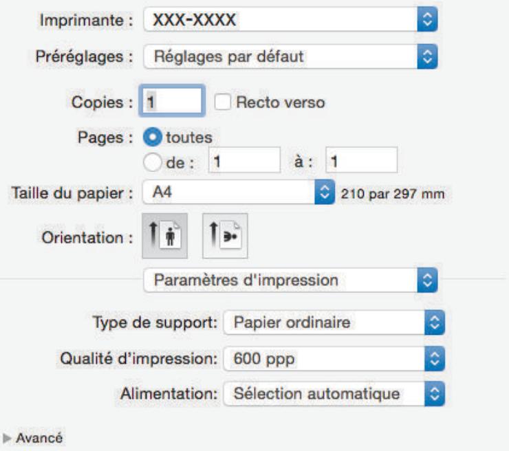 BROTHER MFC-L2710DW - Paramètres d'impression - 2