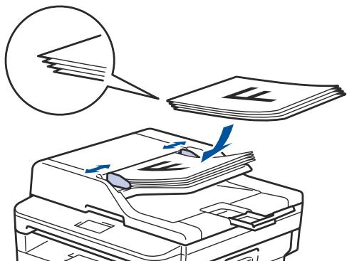 BROTHER MFC-L2710DW - Formats de documents pris en charge - 2