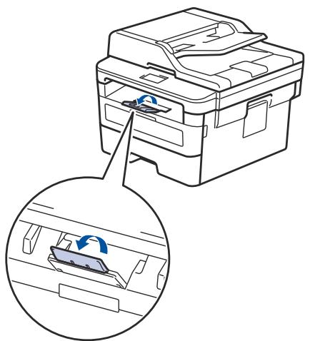 BROTHER MFC-L2710DW - Charger et imprimer du papier ordinaire, du papier épais, du papier recyclé et du papier de qualité supérieure à partir de la fente d'alimentation manuelle - 1