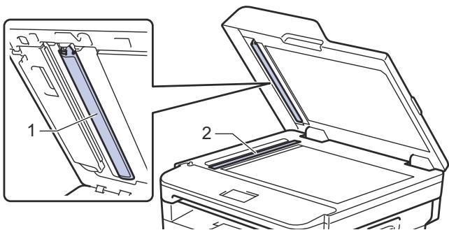 BROTHER MFC-L2710DW - Nettoyer le scanner - 2