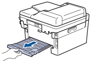 BROTHER MFC-L2710DW - Du papier est coince au niveau du bac recto verso - 2