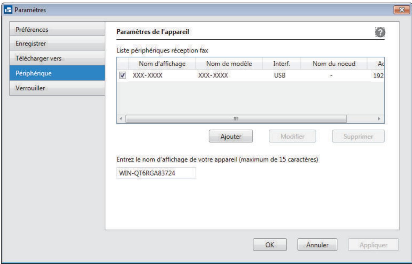 BROTHER MFC-L2710DW - Ajouter votre apparéil Brother à la réception PC-FAX (Windows®) - 1