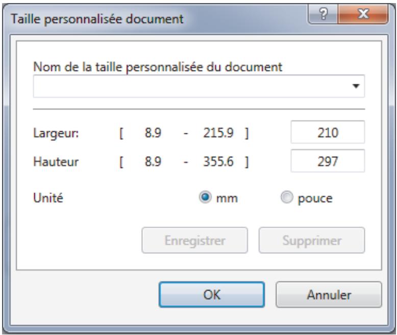 BROTHER MFC-L2710DW - Taille document - 1