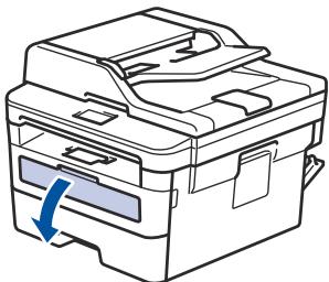 BROTHER MFC-L2710DW - Charger et imprimer du papier épais et des étiquettes à partir de la fente d'alimentation manuelle - 3